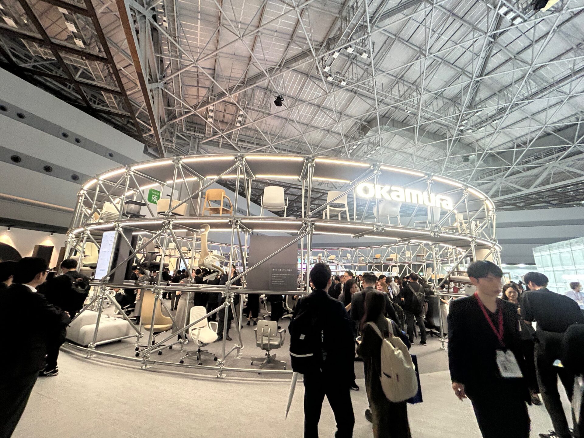 弊社社員の注目ブース：OKAMURA【「ORGATEC TOKYO Awards」受賞】
