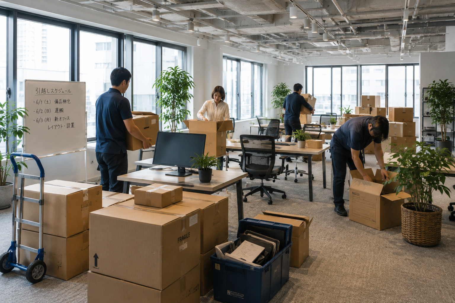 これからオフィス移転する企業様必見!オフィスデザインと同時に検討したい5つの取り組みとは?